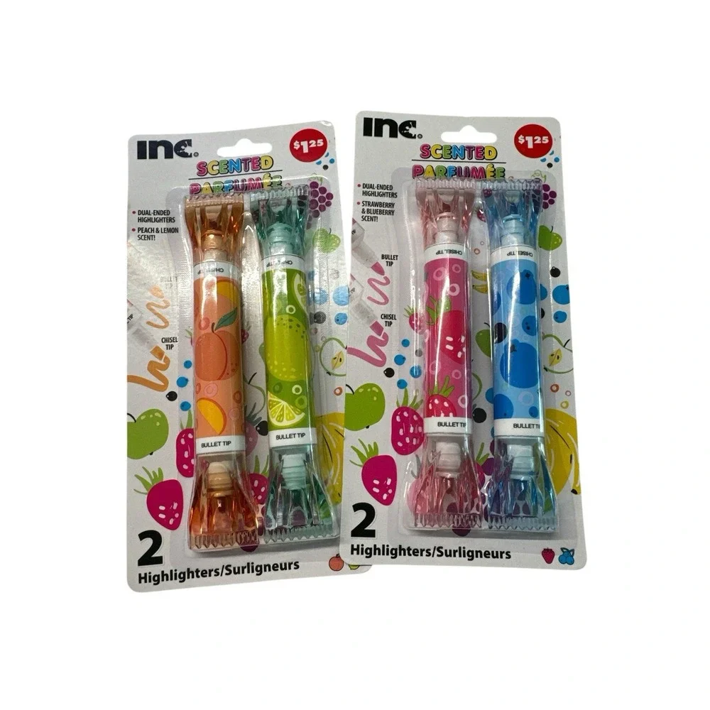 TikTok Viral Scented Highlighters Dollar Tree Set Bundle Back To School Markets